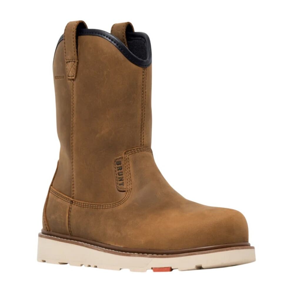 Brunt Mens The Bolduc Composite Toe Work Boot US 12 Brown Leather WP EH SR NWOB